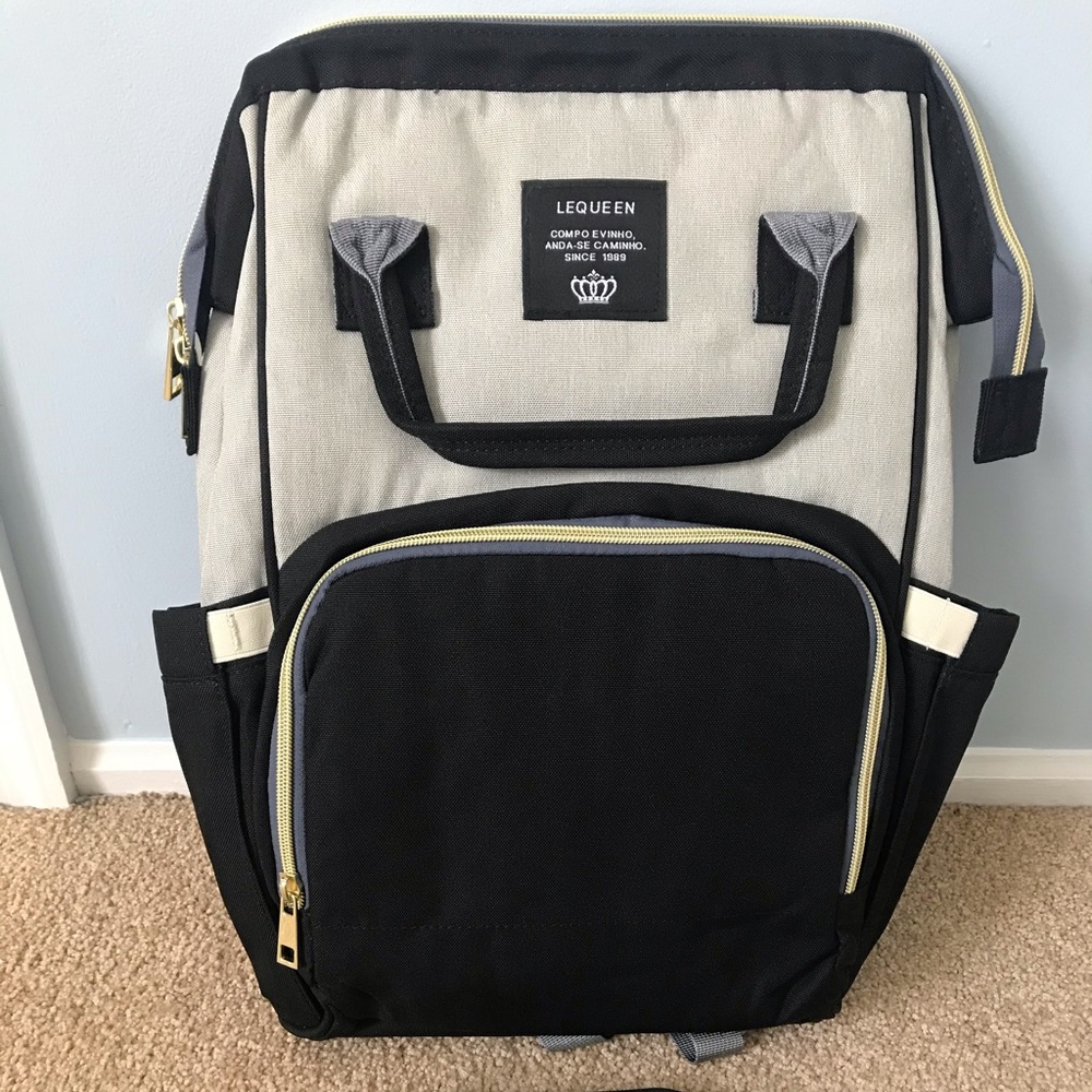 LeQueen Oversized Diaper Backpack Bag